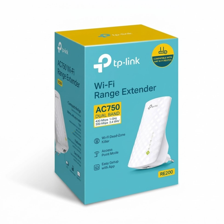 Tp-Link Wifi Extender AC750 RE200